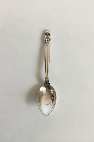 Georg Jensen Sterling Silver Acorn Tea Spoon, Small No 033