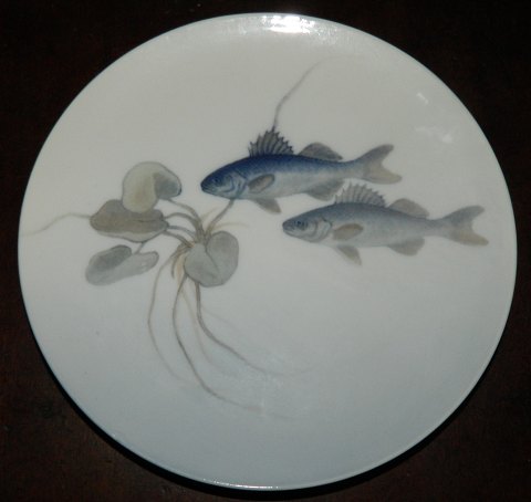 Royal Copenhagen plate with fish