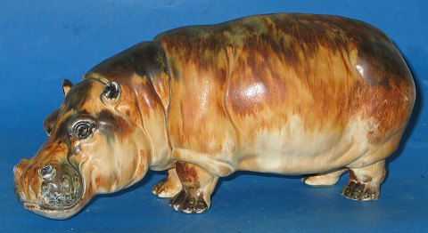 Arne Ingdam large Hippopotamus figurine 30cm