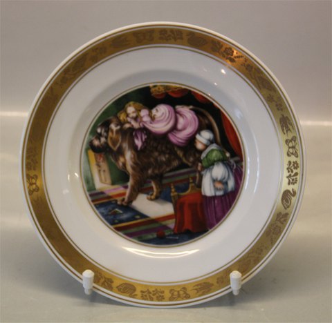 Kongelig Dansk 9628  Fyrtøjet. Hans Christian Andersen Platter 19 cm 1975 
Pauline Ellison
