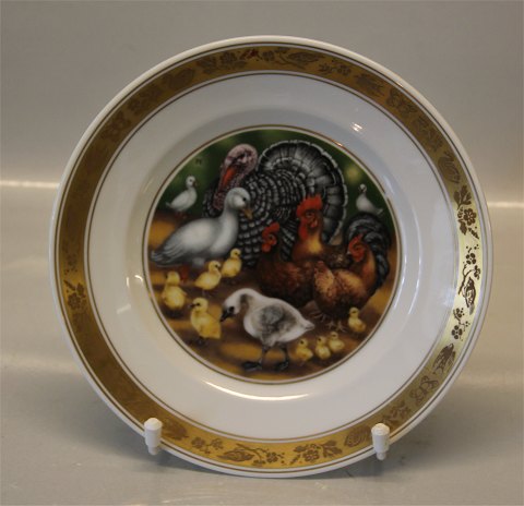 Royal Copenhagen 9628 The Ugly Duckling.The Hans Christian Andersen Plates 19 cm 
1975 Pauline Ellison