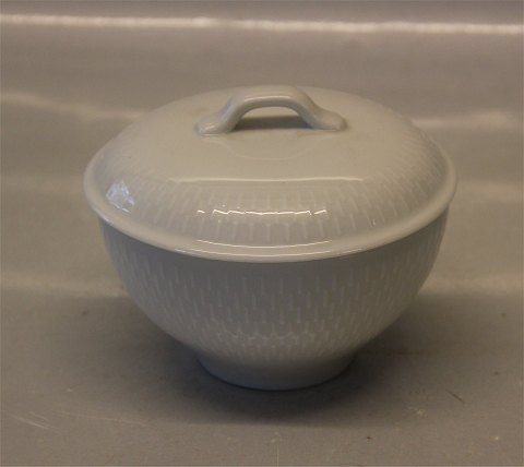 Wheat Royal Copenhagen Dinnerware 14227 Stor sugar bowl with lid 9.5 x 11.3 cm
