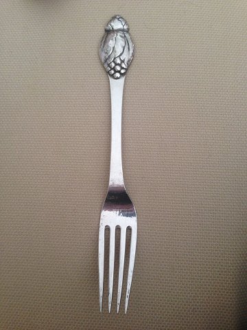 Evald Nielsen Silver Dinner Fork No 6