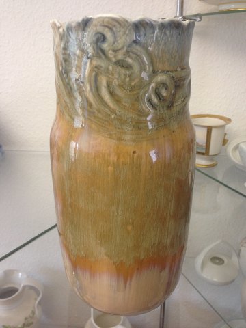Royal Copenhagen Crystalline Glase vase by Valdemar Engelhardt & Svend 
Hammershøj from 1895 No D503 & 4860