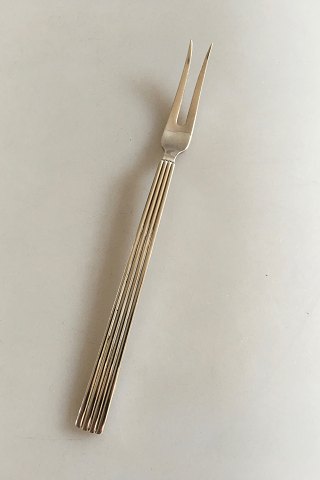 Georg Jensen Sterling Silver Bernadotte Cold Meats Fork No 144