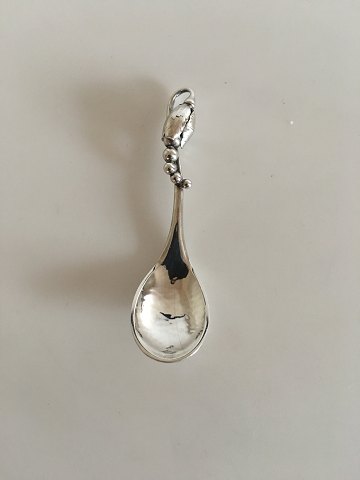 Georg Jensen Blossom No 84 Sterling Silver Salt Spoon No 103