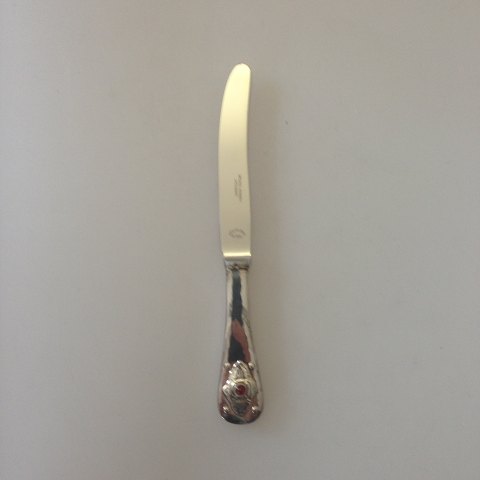 Georg Jensen Jubilee Child Knife in Sterling Silver with stone 16,8cm / 6 1/3"