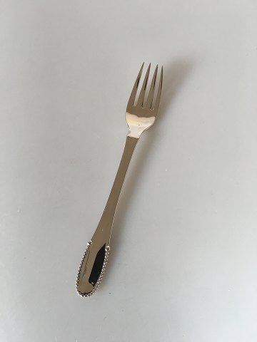 Georg Jensen Sterling Sølv Kugle Barnegaffel No 082