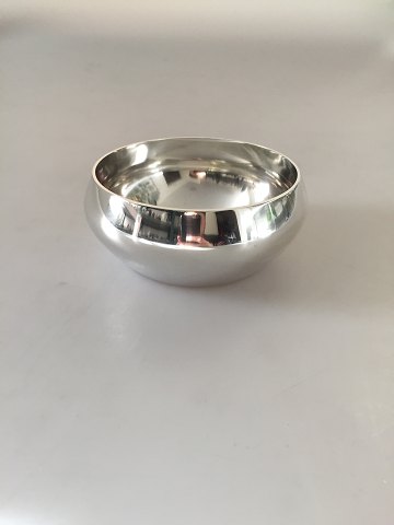 Georg Jensen Sterling Silver Sugar Bowl. Designed by Henning Koppel No 1017