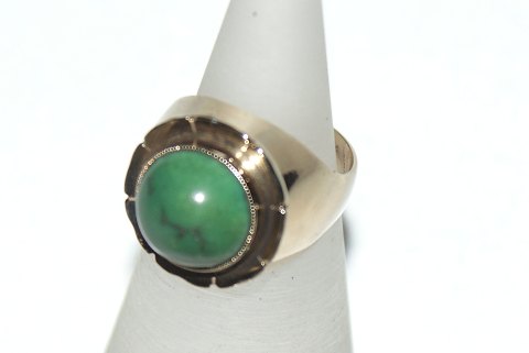 Gold ring with Turquoise, 14 Karat