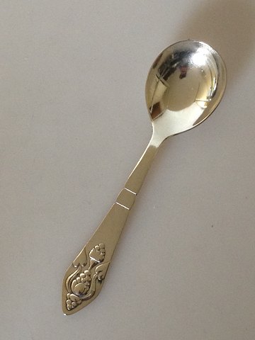 Georg Jensen Fuchsia Silver Jam/Marmelade Spoon No 105A