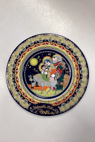 Bjorn Wiinblad Rosenthal Christmas Plate from 1979