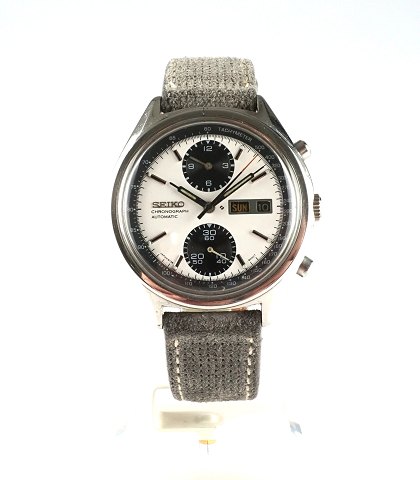 Seiko Chronograph Automatic, Panda, cal. 6138, 
ref. 8020. Februar 1977