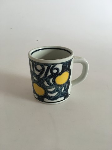 Royal Copenhagen Small Annual Mug 1976