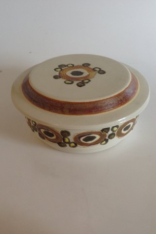 Royal Copenhagen Aluminia Nucella Lidded bowl No 3466