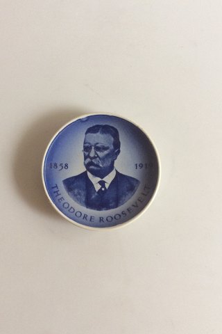 Royal Copenhagen 2010 Plaquette Theodore Roosevelt 1858-1919 No "178
