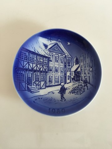 Desirée H.C. Andersen Fairytale Christmas Plate 1989. "The Old House"