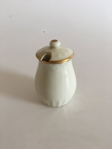 Bing & Grondahl Aakjaer Mustard Jug with Lid No 52C