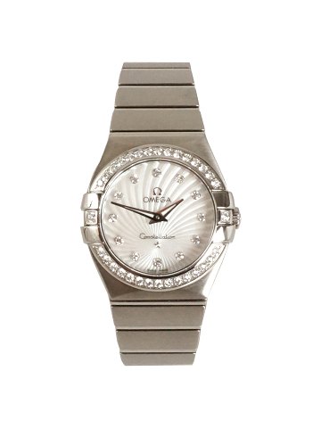 Omega Constellation, For women, quartz. ref. 
123.15.27.60.55.0022014