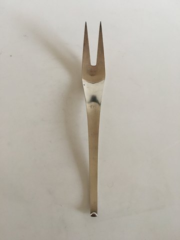 Hans Hansen Linje Sterling Silver Large Meat Fork