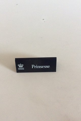 Royal Copenhagen Dealer Advertising sign in Plastic "Princess"