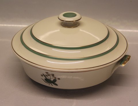 Quaking Grass # 884 Royal Copenhagen 884-9575 Covered vegetable dish 13 x 24 cm