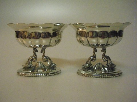 A couple of 19th century salt vessels