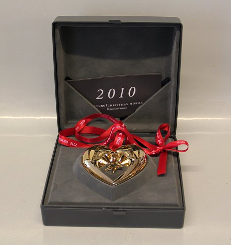 Georg Jensen Annual Christmas Mobiles 2010 Heart Design Lene Munthe
