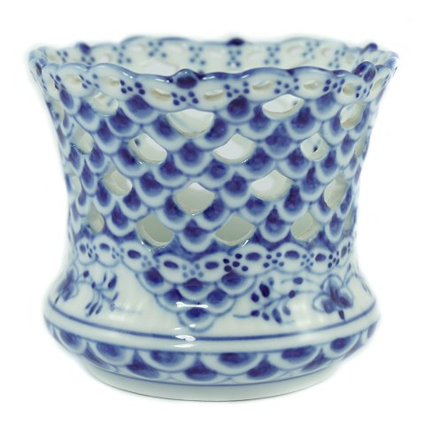 Royal Copenhagen, blue fluted full lace; Vase 1015 of porcelain #1015