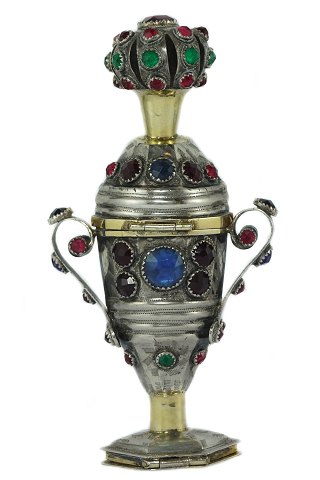 Jürgen David Fischer;
Parcel-gilt silver vinaigrette