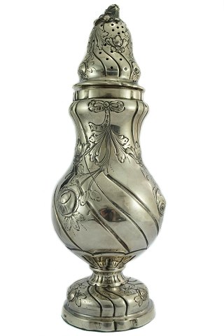 A Danish silver caster