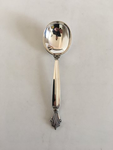 Georg Jensen Sterling Silver Acanthus Bouillon Spoon No 053