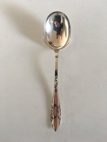 Delt Lilje Silver Serving Spoon Frigast