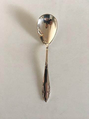 Delt Lilje Jam Spoon in Silver Frigast