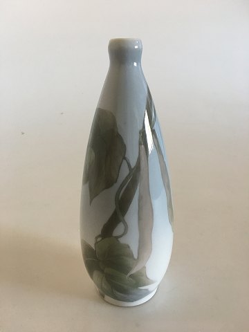 Royal Copenhagen Vase No 825/180 with Beanstalk Motif