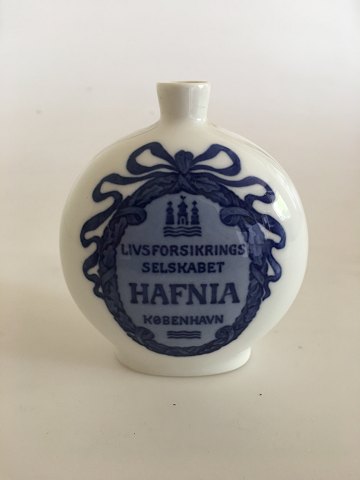 Royal Copenhagen Commemorate Vase Livsforsikrings Selskabet HAFNIA 1872-1912