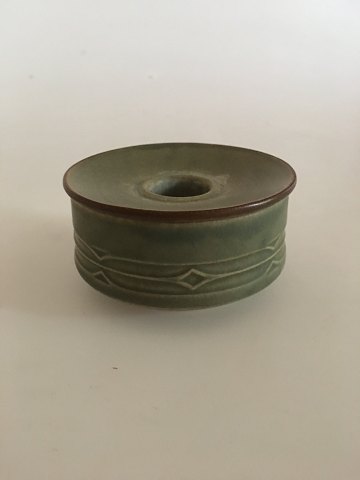 Bing & Grøndahl Jens Quistgaard Stoneware for B&G / Kronjyden "Rune" Candlestick