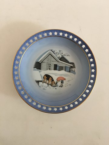 Bing & Grondahl Harald Wiberg Chrisrmas Cake Plate No. 3502/616