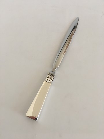 Georg Jensen Letter Opener in Sterling Silver and Stainless Steel.