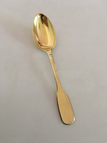 Hans Hansen "Susanne" Gilded Sterling Silver Child Spoon