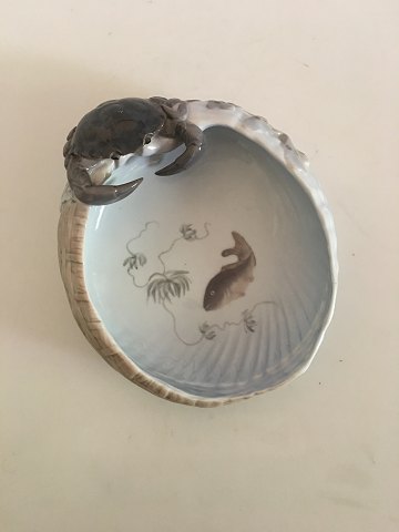 Royal Copenhagen Art Nouveau Bowl with Crab No. 2465