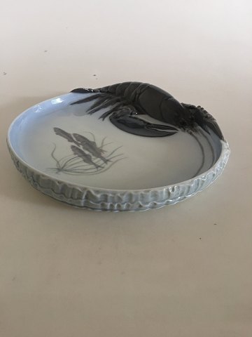 Royal Copenhagen Art Nouveau Bowl with Lobster No. 485