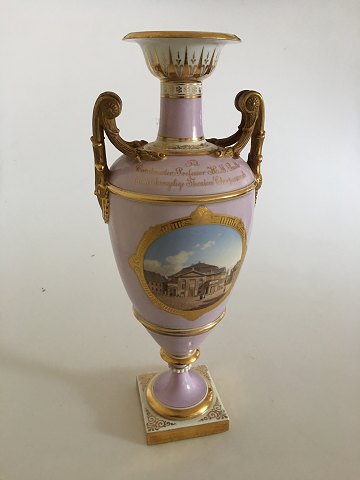 Royal Copenhagen Empire vase from 1874