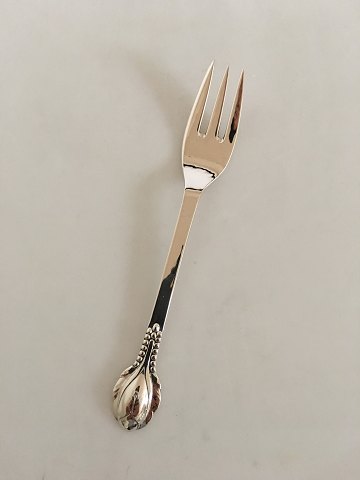 Evald Nielsen No. 3 Cake Fork in Silver