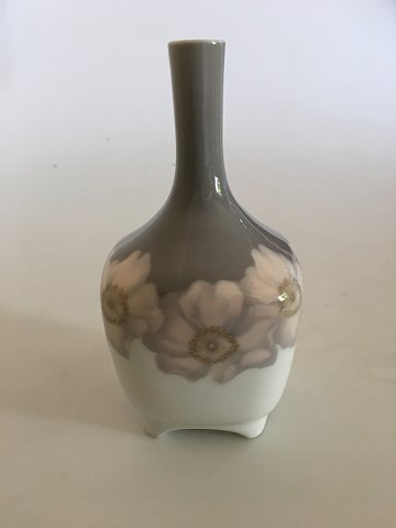 Royal Copenhagen Art Nouveau Vessel Vase No. 459/135 with Flower decoration