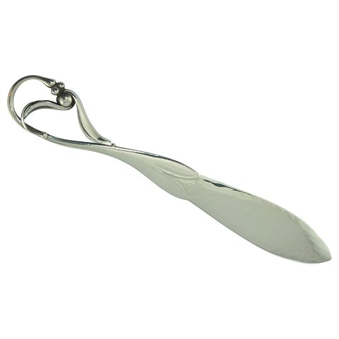 Georg Jensen; Hammered silver paper knife