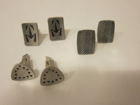 Cuff links, pewter jewellery, Design: Jørgen Jensen
Vintage cuff links
Stamped: Jørgen Jensen Denmark Pewter
We have a large choice of pewter jewellery