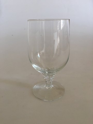 "Amager / Twist" Beer Goblet. Kastrup Glassworks / Holmegaard