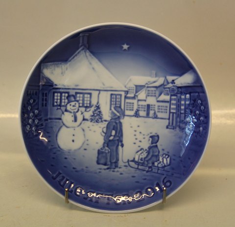 B&G Christmas Plate 2016 design: Dag Samsund: Hans 
Christian Andersen