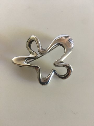 Georg Jensen Sterling Silver Henning Koppel Splash Brooch No 321